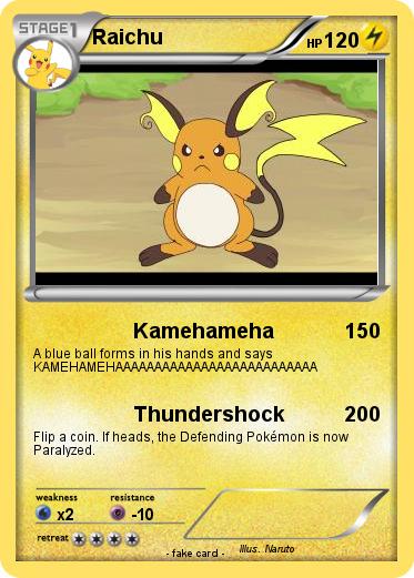 Pokemon Raichu