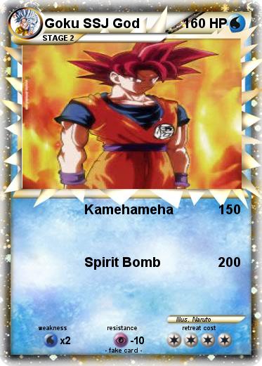 Pokemon Goku SSJ God
