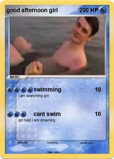 Pokemon good afternoon girl