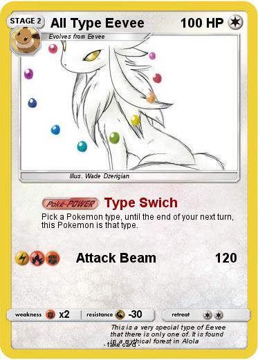 Pokemon All Type Eevee