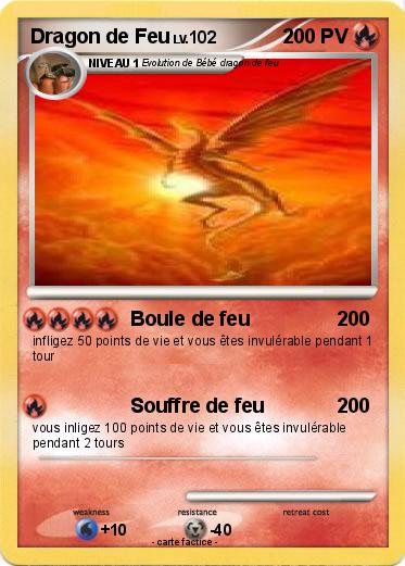 Pokemon Dragon de Feu