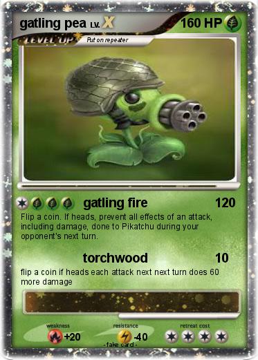 Pokemon gatling pea
