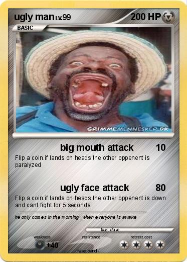 Pokemon ugly man