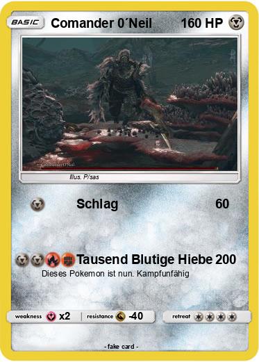 Pokemon Comander 0´Neil