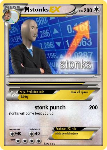 Pokemon stonks