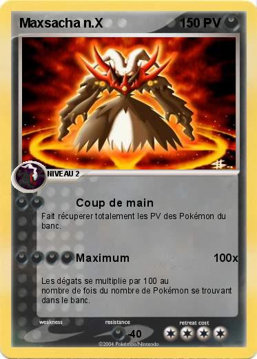 Pokemon Maxsacha n.X