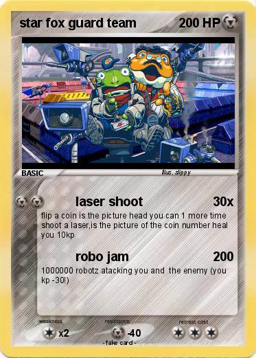Pokemon star fox guard team
