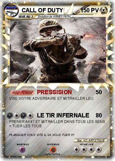 Pokemon CALL OF DUTY