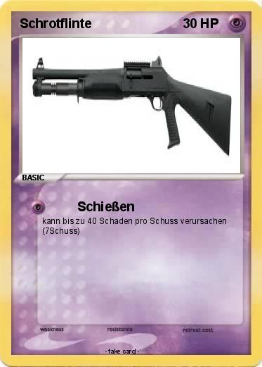 Pokemon Schrotflinte