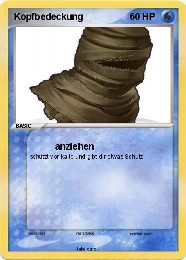 Pokemon Kopfbedeckung