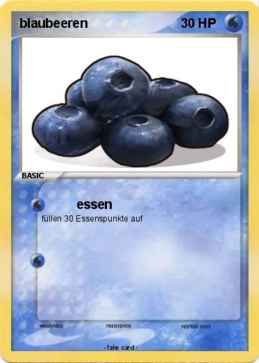 Pokemon blaubeeren