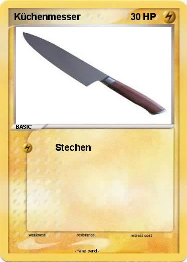Pokemon Küchenmesser