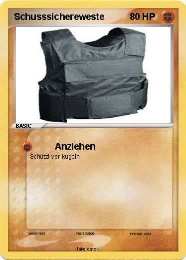 Pokemon Schusssichereweste