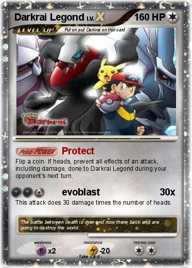 Pokemon Darkrai Legond