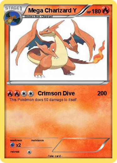 Pokemon Mega Charizard Y