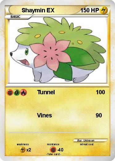 Pokemon Shaymin EX