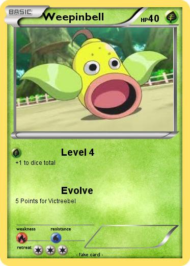 Pokemon Weepinbell