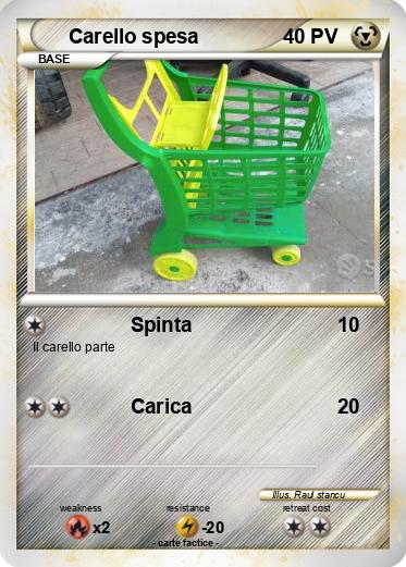 Pokemon Carello spesa