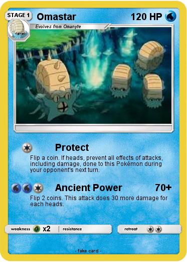 Pokemon Omastar