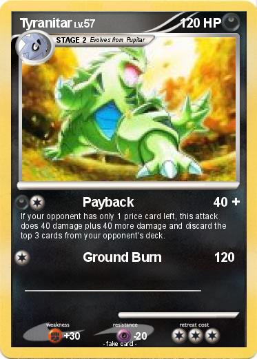Pokemon Tyranitar