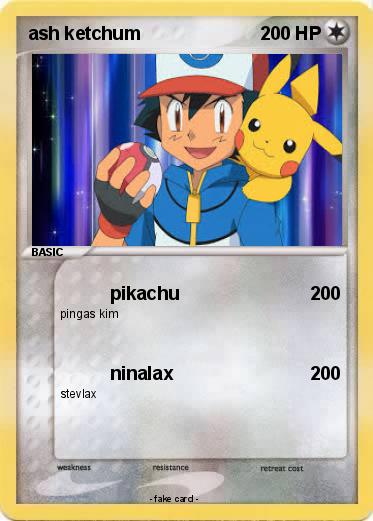 Pokemon ash ketchum