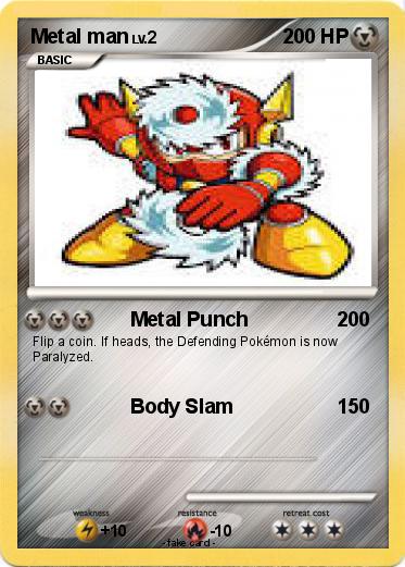 Pokemon Metal man