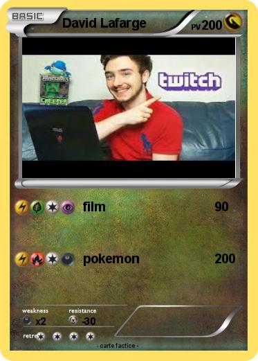Pokemon David Lafarge