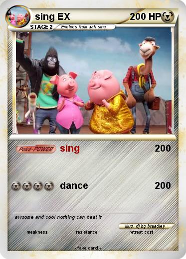 Pokemon sing EX