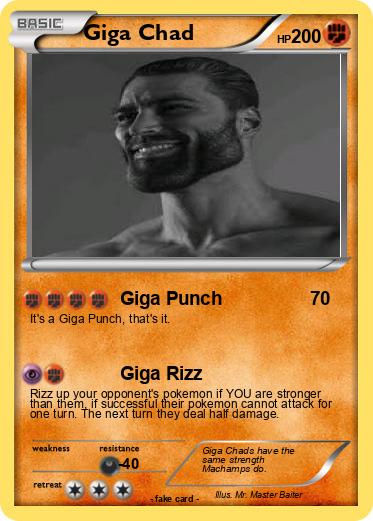 Pokemon Giga Chad