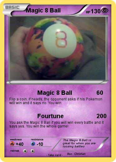 Pokemon Magic 8 Ball