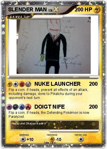 Pokemon SLENDER MAN