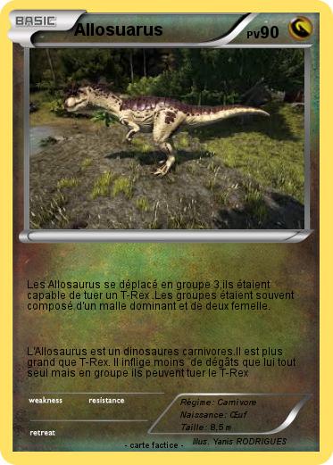 Pokemon Allosuarus