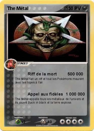 Pokemon The Métal