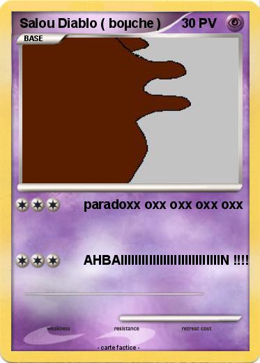 Pokemon Salou Diablo ( boµche )