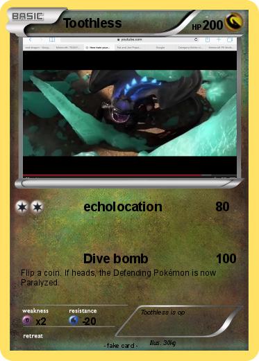 Pokemon Toothless