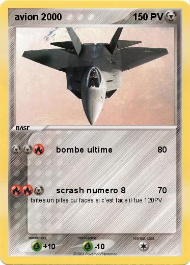 Pokemon avion 2000