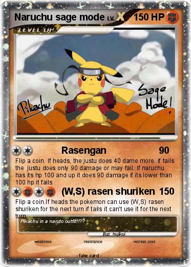 Pokemon Naruchu sage mode