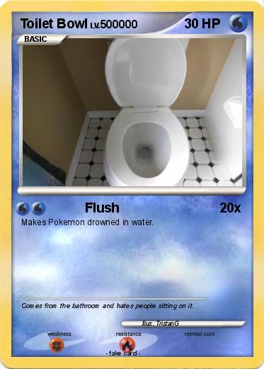 Pokemon Toilet Bowl
