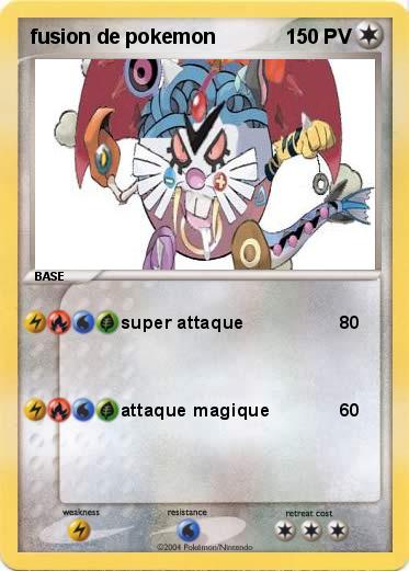 Pokemon fusion de pokemon