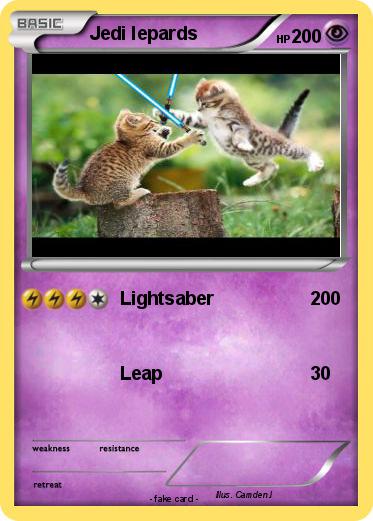 Pokemon Jedi lepards