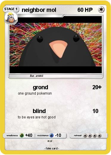 Pokemon neighbor mol