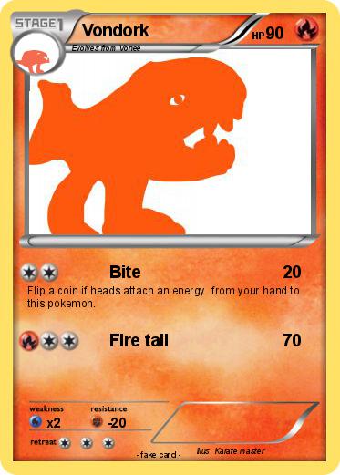 Pokemon Vondork
