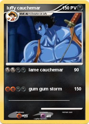 Pokemon luffy cauchemar