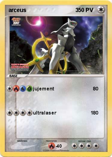 Pokemon arceus                                3                                