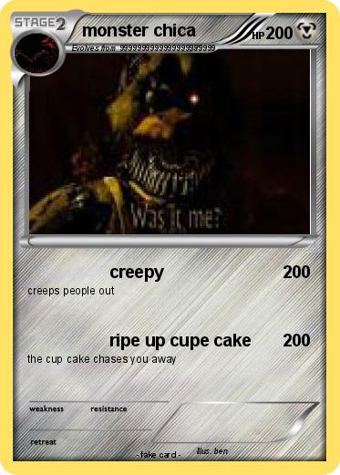 Pokemon monster chica