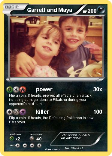 Pokemon Garrett and Maya