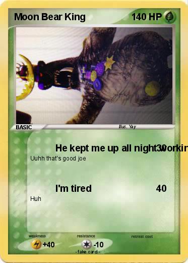 Pokemon Moon Bear King