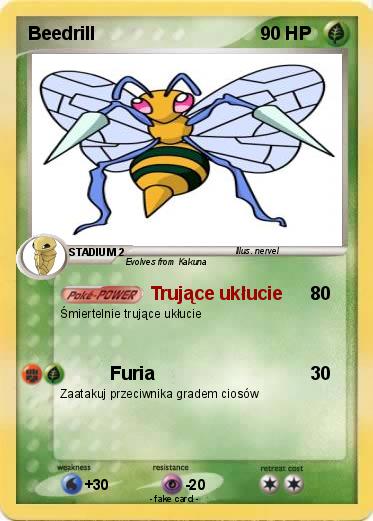 Pokemon Beedrill