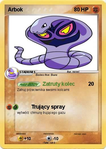 Pokemon Arbok