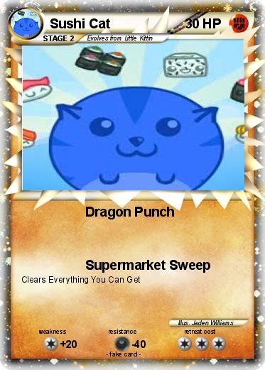 Pokemon Sushi Cat
